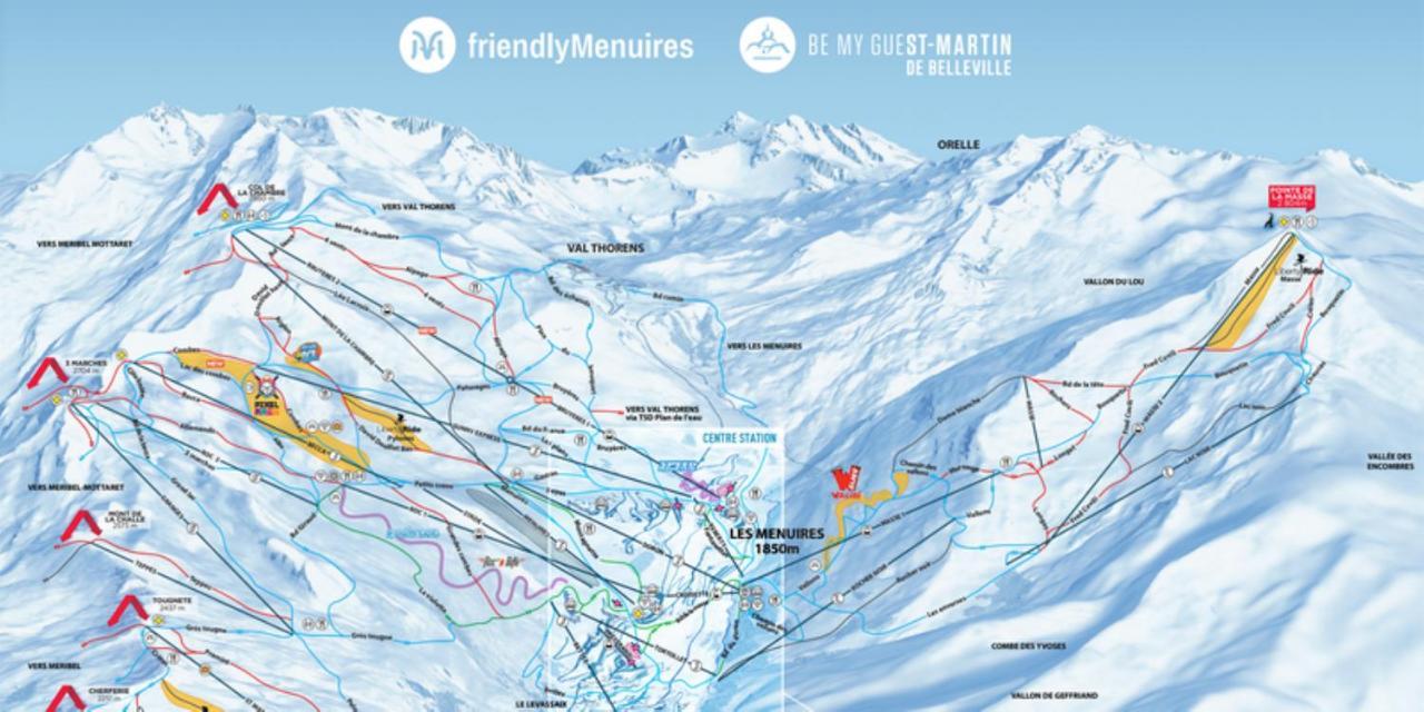 Résidence Lac du Lou - Les Ménuires Esterno foto