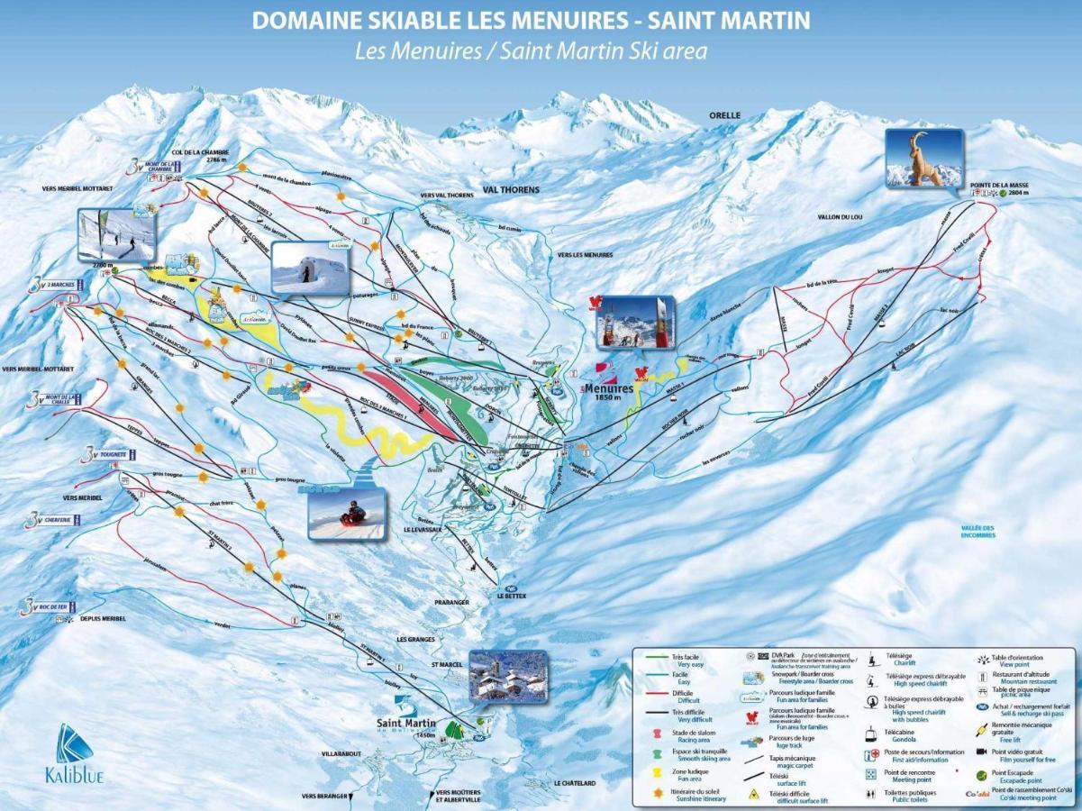 Résidence Lac du Lou - Les Ménuires Esterno foto